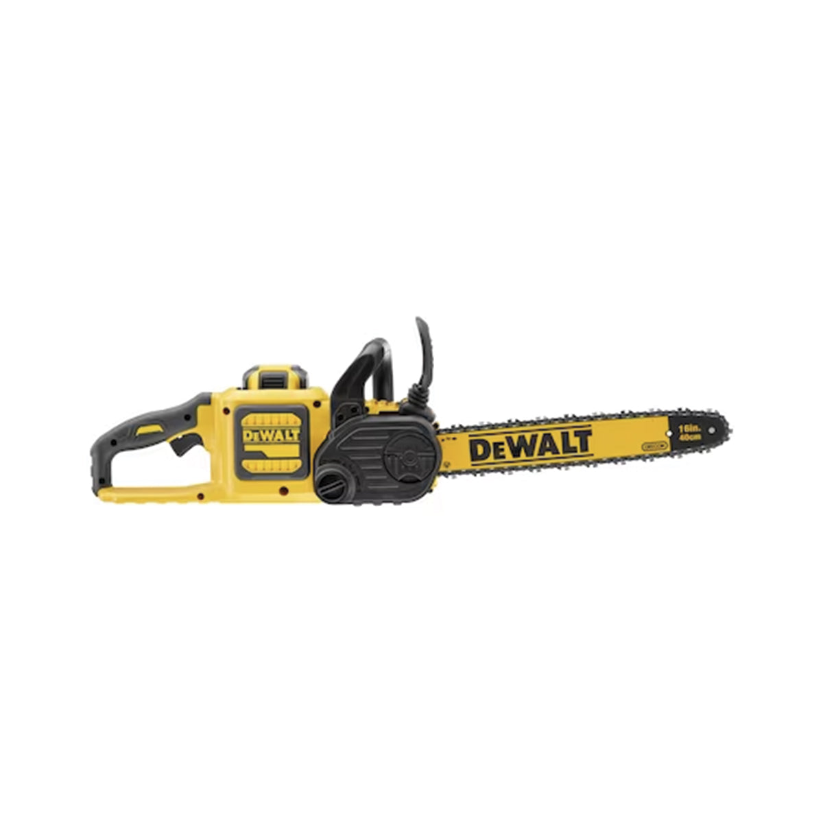FLEXVOLT Electric Chainsaw 40cm Bar, BRUSHLESS Motor, 9Ah High Power Battery and ACCESSORIES - DeWALT - DCM575X1-QW FLEXVOLT Electric Chainsaw 40cm Bar, BRUSHLESS Motor, 9Ah High Power Battery and ACCESSORIES - DeWALT - DCM575X1-QW